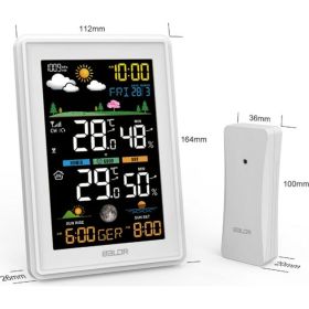 Беспроводная метеостанция BALDR B0360WST2H2PR-V3-WHITE (артикул 23345271) – фото 8