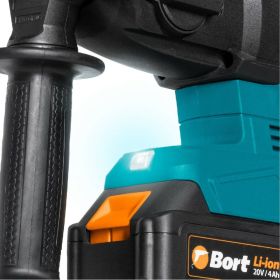 Аккумуляторный перфоратор BORT BHD-20Li-BL 93412697 (артикул 21525994) – фото 8
