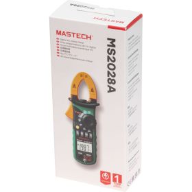 Токовые клещи Mastech MS2028A TRUE RMS 13-1316 (артикул 22036630) – фото 9