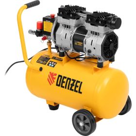 Безмасляный компрессор DENZEL DLS950/24 950 Вт, 165 л/мин, ресивер 24 л 58026 (артикул 15905072) – фото 11