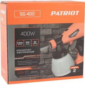 Электрический краскопульт PATRIOT SG 400 170303400 (артикул 20248474) – фото 11