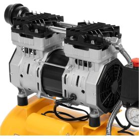 Безмасляный компрессор DENZEL DLS950/24 950 Вт, 165 л/мин, ресивер 24 л 58026 (артикул 15905072) – фото 15