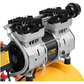 Безмасляный компрессор DENZEL DLS950/24 950 Вт, 165 л/мин, ресивер 24 л 58026 (артикул 15905072) – фото 17
