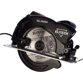 Дисковая пила Elitech ПД 1600Л (артикул 15500212) – фото 2