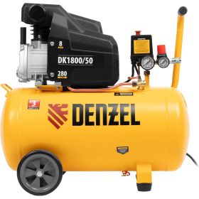 Воздушный компрессор DENZEL DK1800/50,Х-PRO 1,8 кВт, 280л/мин, 50л 58068 (артикул 15905075) – фото 22