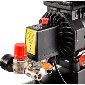 Малошумный безмасляный компрессор Pegas pneumatic PG-602 профессиональная серия 6619 (артикул 16711651) – фото 5