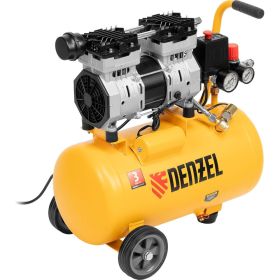Безмасляный компрессор DENZEL DLS950/24 950 Вт, 165 л/мин, ресивер 24 л 58026 (артикул 15905072) – фото 9