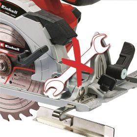 Циркулярная аккумуляторная пила Einhell PXC TE-CS 18/150 Li-Solo 4331220 (артикул 18648125) – фото 2