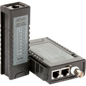 Кабельный тестер NETLAN RJ45, RJ12, RJ11, BNC EC-CT4511B (артикул 16198233) – фото 2