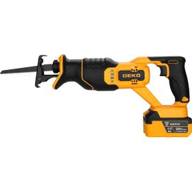 Аккумуляторная сабельная пила DEKO DKRS20, 20В, 2х4.0Ач 063-4359 (артикул 27210216) – фото 2
