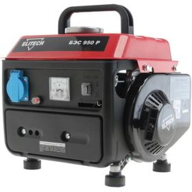 Бензиновый генератор Elitech БЭС 950 Р (артикул 13640670) – фото 2