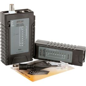 Кабельный тестер NETLAN RJ45, RJ12, RJ11, BNC EC-CT4511B (артикул 16198233) – фото 3