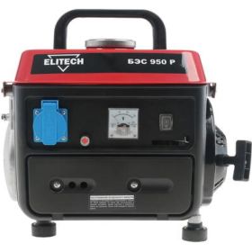 Бензиновый генератор Elitech БЭС 950 Р (артикул 13640670) – фото 4