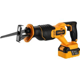 Аккумуляторная сабельная пила DEKO DKRS20, 20В, 2х4.0Ач 063-4359 (артикул 27210216) – фото 5