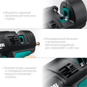 Термоклеящий пистолет KRAFTOOL Pro 06843-300-12 (артикул 15512253) – фото 7