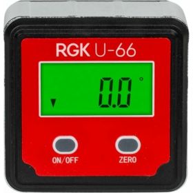 Компактный электронный уровень RGK U-66 (артикул 16068122) – фото 1