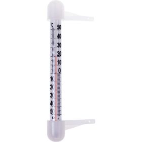 Оконный термометр REXANT d18 мм, полистирольная шкала, на гвоздик 70-0502 (артикул 22875255) – фото 1