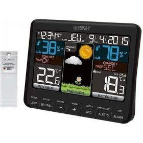 Погодная станция с цветным экраном La Crosse Technology WS6825 (артикул 16380498) – фото 1
