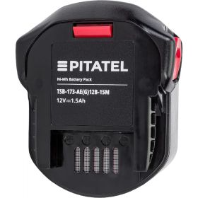 Аккумулятор 1.5 Ач, 12 В для AEG B1215R, B1214G, B1214G, B1214G, B1214G, M1230R Pitatel TSB-173-AE(G)12B-15M (артикул 25006341) – фото 2