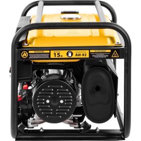 Бензиновый генератор Denzel PS-33E, 3,3 кВт, 230В, 15 л, электростартер 94537 (артикул 20417830) – фото 12