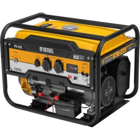Бензиновый генератор Denzel PS-33E, 3,3 кВт, 230В, 15 л, электростартер 94537 (артикул 20417830) – фото 14