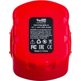 Аккумулятор для электроинструмента Bosch (Ni-Mh, 12В, 2Ач) TopON PN: 2 607 335 692 ТOP-PTGD-BOS-12 (артикул 15987691) – фото 3