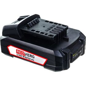Аккумулятор Li-Ion 18 В, 2.0 Ач REDVERG 6628351 (артикул 15984913) – фото 4