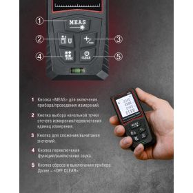 Дальномер Tamirat 91 134 ttmt-dml01-50 91134 (артикул 29778224) – фото 4