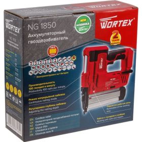 Аккумуляторный гвоздезабивной пистолет WORTEX NG 1850 0311162 (артикул 26546690) – фото 6