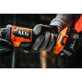 Углошлифмашина AEG BEWS18-125BLPX2-502C 125 мм, 18В 4935480858 (артикул 25218525) – фото 8