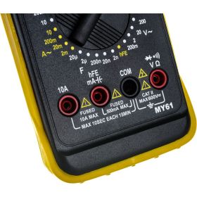 Цифровой мультиметр IEK Professional MY61 469879 TMD-5S-061 (артикул 15960018) – фото 9