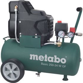Безмасляный компрессор Metabo Basic 250-24 W OF 601532000 (артикул 15474753) – фото 1