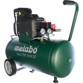 Безмасляный компрессор Metabo Basic 250-50 W OF 601535000 (артикул 15569034) – фото 1