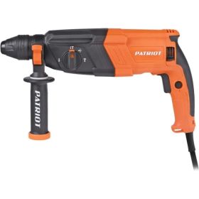 Перфоратор PATRIOT RH 267 SDS+, мощность 825 Вт, 2.8 Дж, 3 режима работы, макс.диаметр 26 мм, набор буров и долот, глубиномер, кейс 140301327 (артикул 25982753) – фото 2