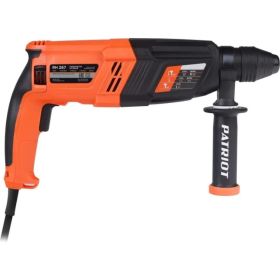 Перфоратор PATRIOT RH 267 SDS+, мощность 825 Вт, 2.8 Дж, 3 режима работы, макс.диаметр 26 мм, набор буров и долот, глубиномер, кейс 140301327 (артикул 25982753) – фото 4