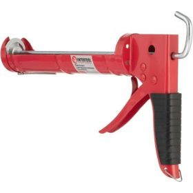 Пистолет для выдавливания силикона INTERTOOL 225мм, с обрезиненной рукояткой HT-0023 (артикул 20216644) – фото 5