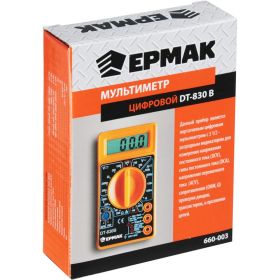 Цифровой мультиметр ЕРМАК DT-830В 660-003 (артикул 20567932) – фото 6