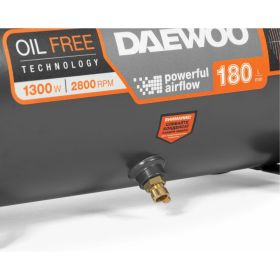 Безмасляный компрессор высокой производительности DAEWOO DAC 180 S (артикул 24949155) – фото 10