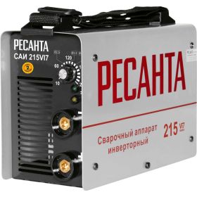 Сварочный аппарат инверторный Ресанта САИ 215VI7 900/65/104 (артикул 21244192) – фото 1