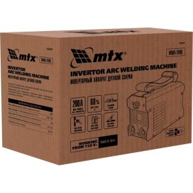Инверторный аппарат дуговой сварки MTX MMA-200S, 200 А, ПВ60, диам.эл. 1,6-5,0 мм 94391 (артикул 21292024) – фото 11