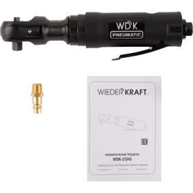 Пневматическая трещотка WIEDERKRAFT 3/8" WDK-21345 (артикул 17597520) – фото 13