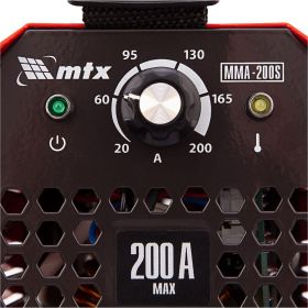 Инверторный аппарат дуговой сварки MTX MMA-200S, 200 А, ПВ60, диам.эл. 1,6-5,0 мм 94391 (артикул 21292024) – фото 15