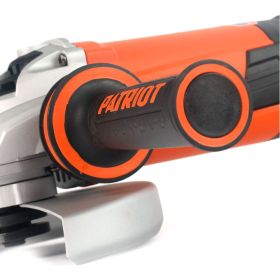 Углошлифовальная машина (УШМ) PATRIOT AG 150 тонкий корпус, пылезащищенная, диск 150 мм 110301155 (артикул 26754362) – фото 4