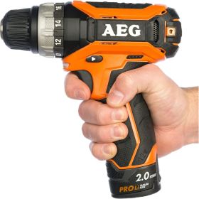 Аккумуляторная дрель-шуруповерт AEG BS 12C2 LI-202С 4935447867 (артикул 15527989) – фото 6