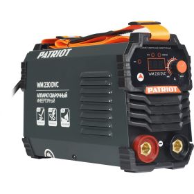 Cварочный инверторный аппарат Patriot WM230DVC MMA с маской 300D 605302291 (артикул 22350441) – фото 7