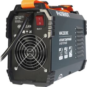 Cварочный инверторный аппарат Patriot WM230DVC MMA с маской 300D 605302291 (артикул 22350441) – фото 8