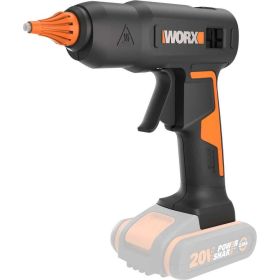 Аккумуляторный клеевой пистолет WORX 20 В, без акб и зу WX045.9 (артикул 30081818) – фото 1