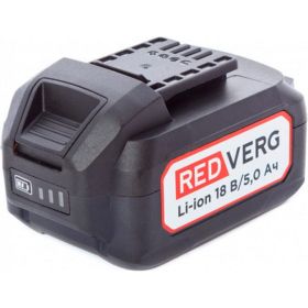 Аккумулятор Li-Ion 18V, 5.0Ач (730031) REDVERG 6672857 (артикул 23503941) – фото 1