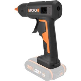 Аккумуляторный клеевой пистолет WORX 20 В, без акб и зу WX045.9 (артикул 30081818) – фото 3