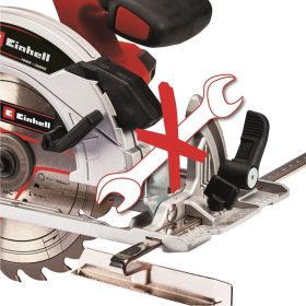 Циркулярная аккумуляторная пила Einhell PXC TE-CS 18/165-1 Li-Solo 4331207 (артикул 18648089) – фото 3